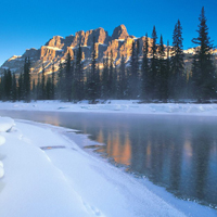 qq头像冬天雪景