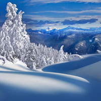 qq头像冬天雪景