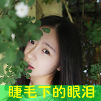 qq女生带字头像清新图片