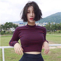 韩国女生短发头像高冷