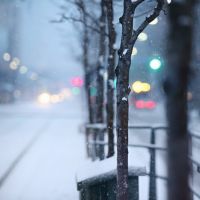 高清微信唯美雪景头像图片