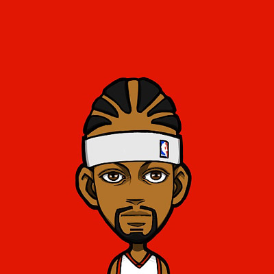 NBA球星卡通头像