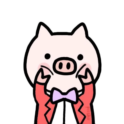 超萌可爱卡通猪猪头像图片