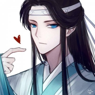 魔道祖师情侣头像分开