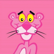 粉红豹卡通可爱头像，粉红豹萌萌哒图片