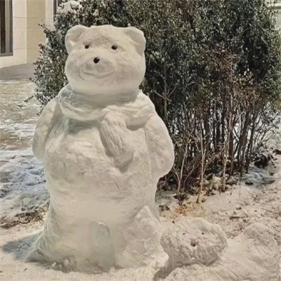 真实可爱的雪人微信头像图片