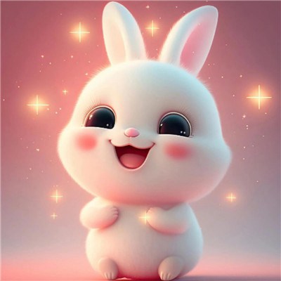 2023软萌可爱兔子兔年头像图片