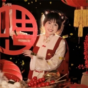 春节新年女生头像2023真人高清图片