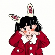兔年健康快乐可爱动漫小女孩头像图片